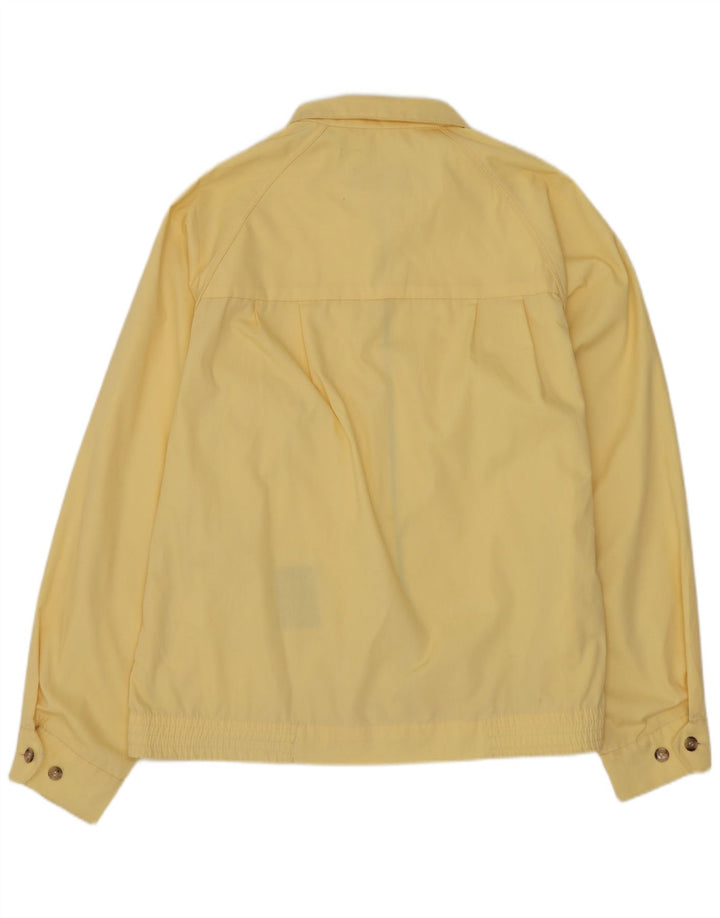 LONDON FOG Chaqueta Bomber para Hombre UK 42 XL Algodón Amarillo