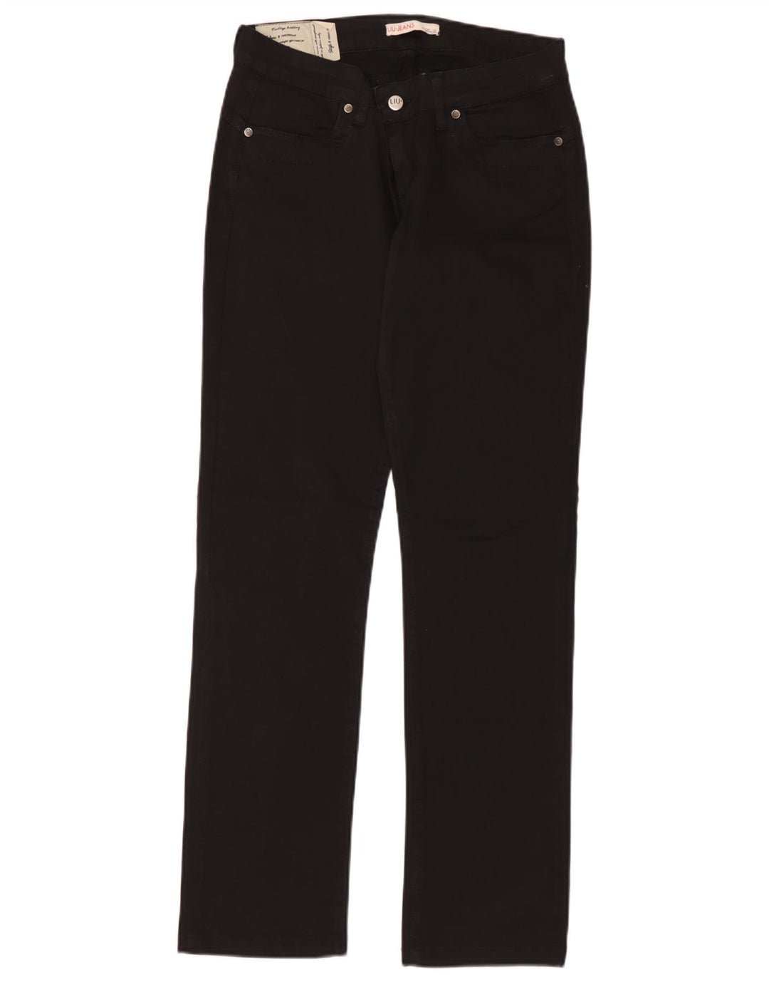 Vaqueros Liu Jo Mujer Rectos W30 L30 Negro