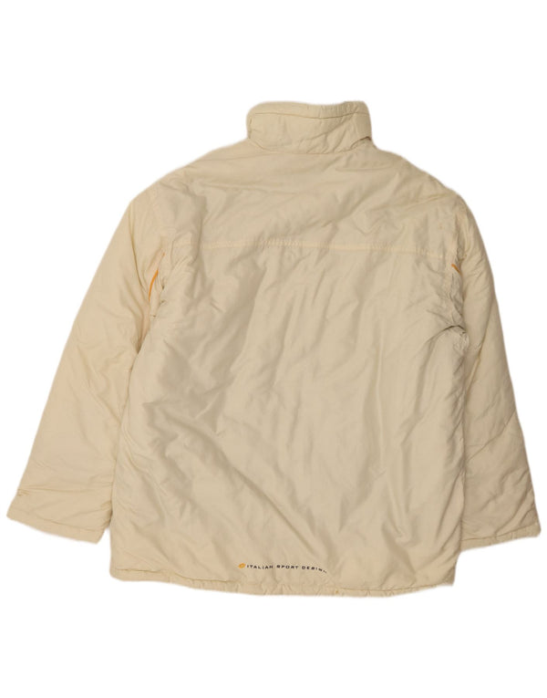 Lotto Chaqueta acolchada para hombre UK 36/42 Medium Off White Nylon