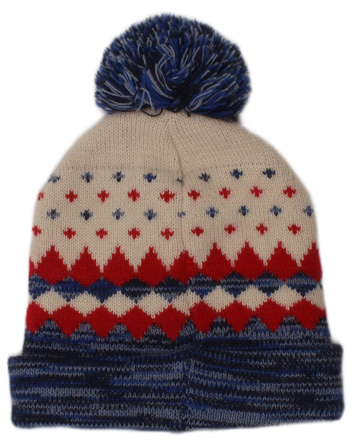 Franklin Marshall - Gorro con pompón para hombre, talla única, multicolor, Fair Isle, invierno