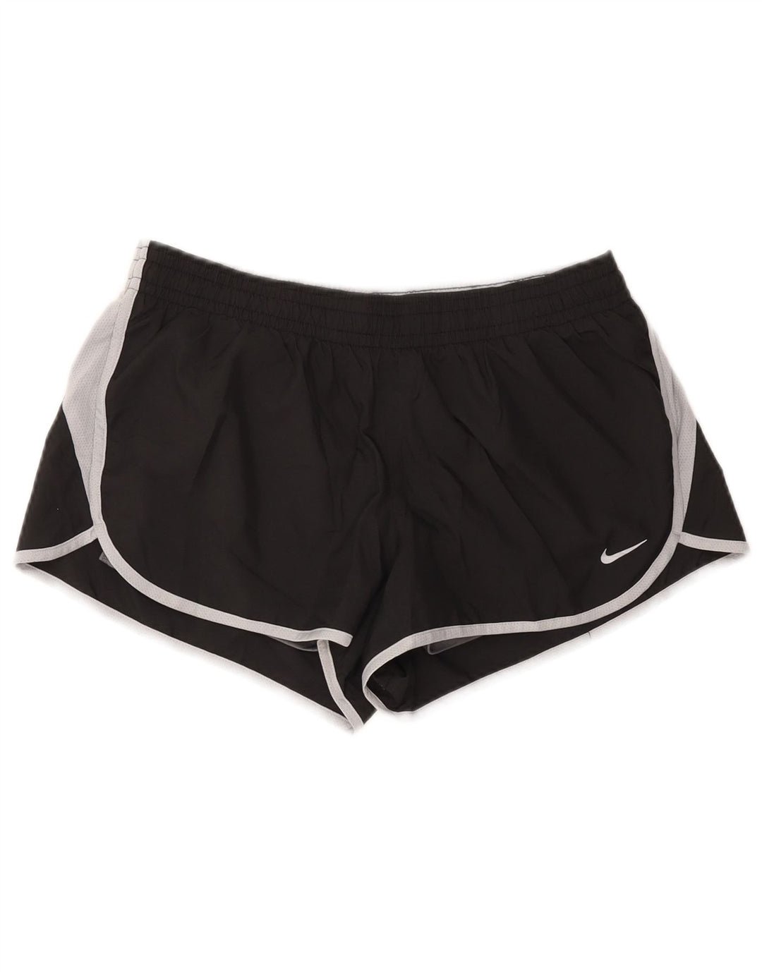 Pantalones cortos deportivos NIKE para mujer UK 40 Grande Negro Colorblock