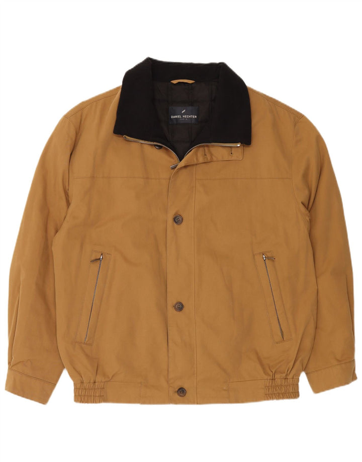 DANIEL HECHTER Chaqueta bomber Paris para hombre UK 42 XL Algodón beige