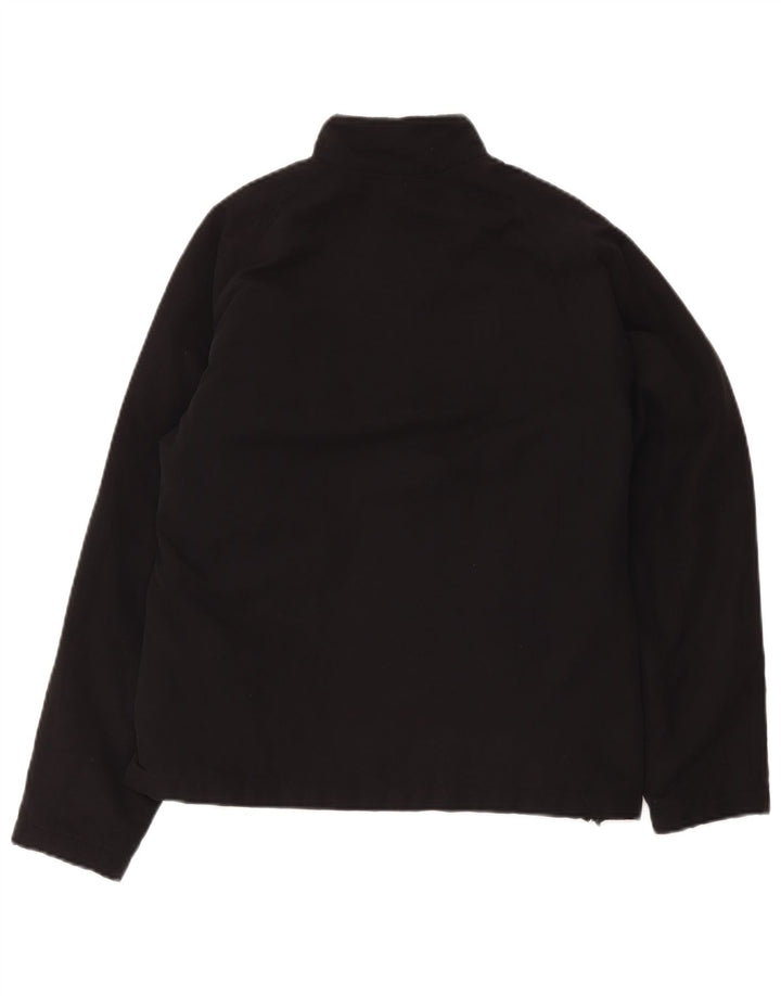 Fila Chaqueta cortavientos para mujer UK 44 Mediana Poliéster negro