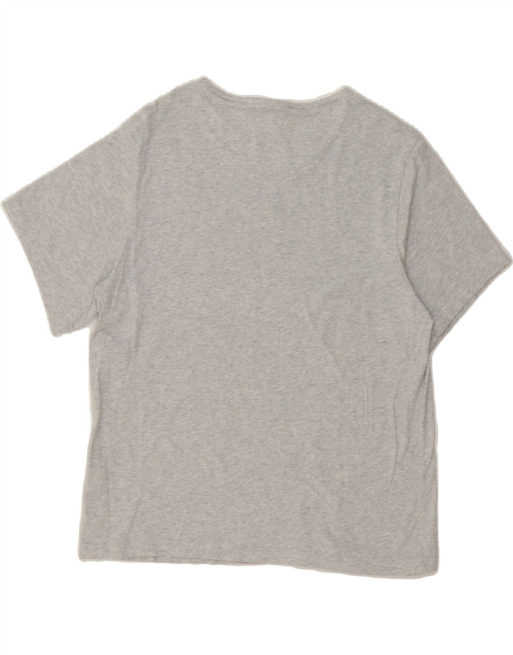 ADIDAS Womens Oversized T-Shirt Top UK 10 Small Grey Cotton Vintage Adidas and Second-Hand Adidas from Messina Hembry 