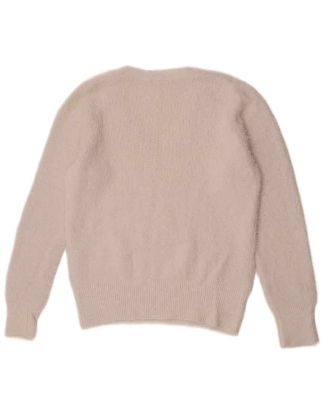 Marks & Spencer Suéter con cuello en V para mujer UK 40 Medium Off White
