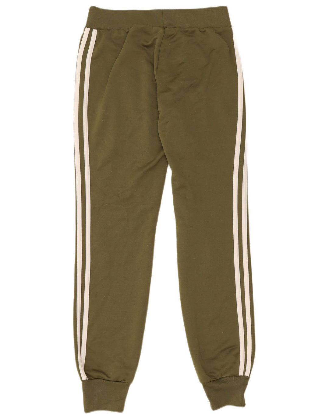 ADIDAS Pantalones de chándal para mujer Joggers UK 10 Small Caqui Poliéster
