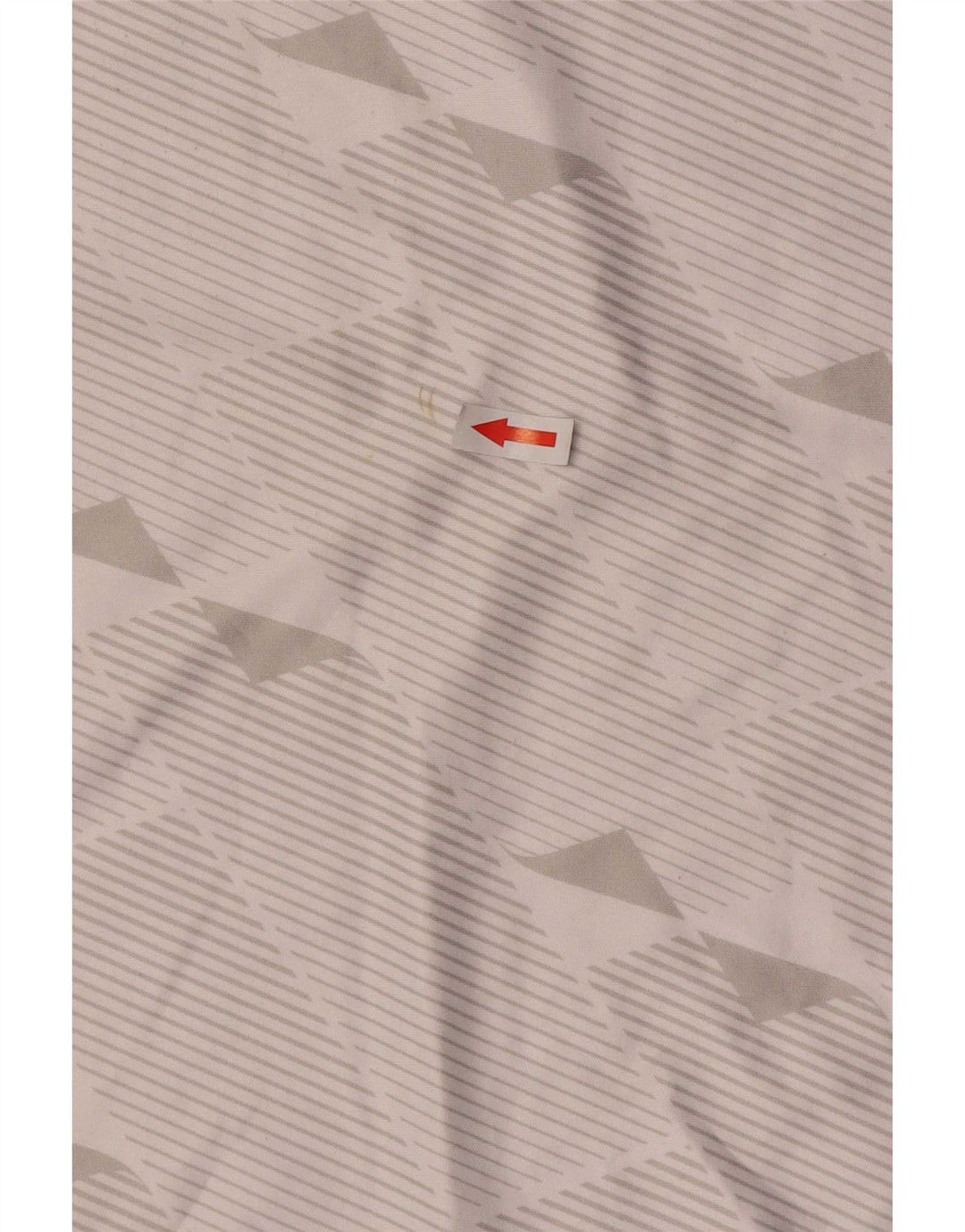 Umbro Hombre Camiseta Gráfica Top Grande Blanco Geométrico