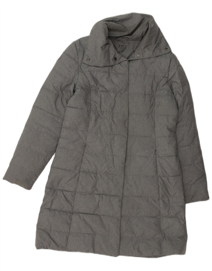 Rifle Abrigo acolchado para mujer UK 44 Gris medio moteado