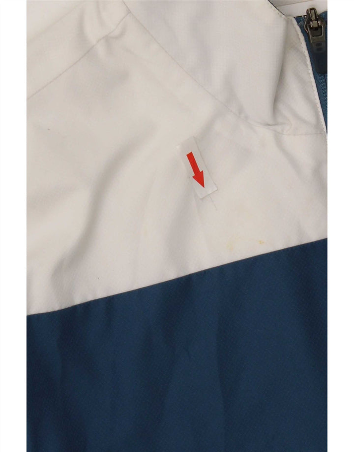 Lacoste Mens Graphic Chándal Top Chaqueta Tamaño 3 Pequeño Azul Colorblock
