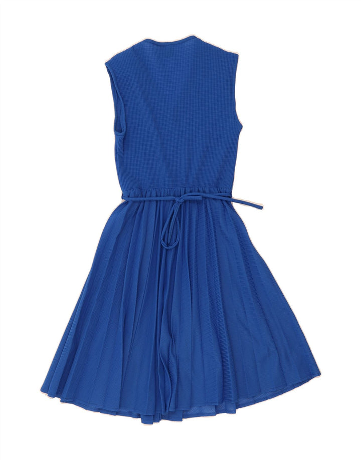 C&A Womens Sleeveless A-Line Dress IT 44 Medium Blue Polyester Vintage C&A and Second-Hand C&A from Messina Hembry 