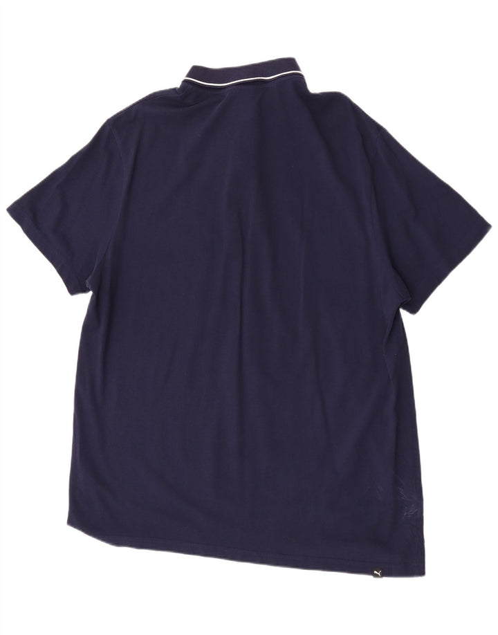 Puma Polo Hombre 2XL Azul Marino Algodón