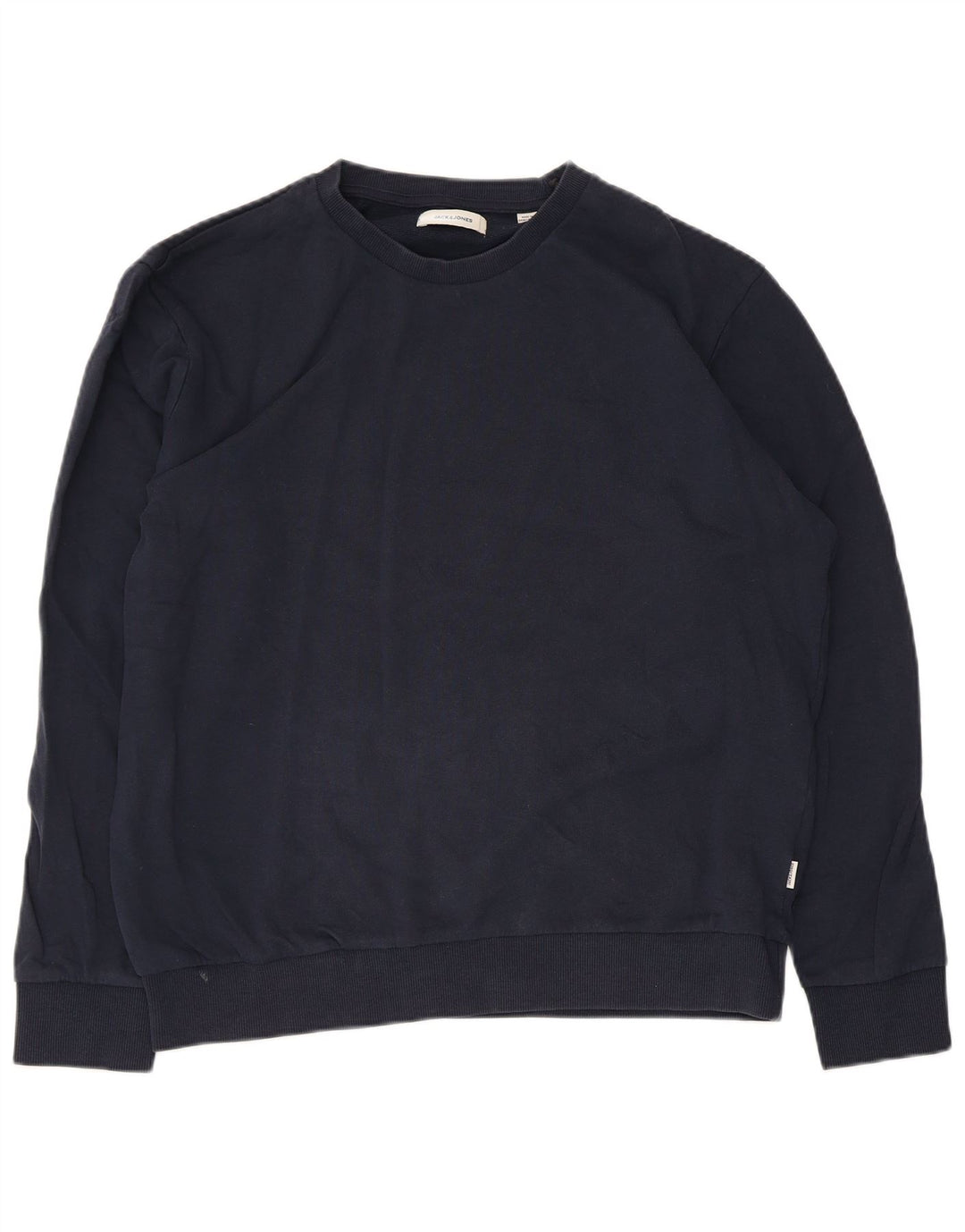 Jack & Jones Hombre Sudadera Jumper XL Azul Marino Algodón