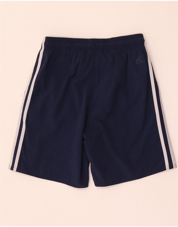 Adidas Pantalones cortos deportivos con gráficos para niños 11-12 años Azul marino Nylon