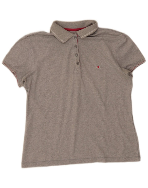 Champion Herritage Fit Polo para Mujer UK 40 XL Gris