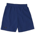 Under Armour Pantalones cortos deportivos para niño 9-10 años Azul medio Poliéster