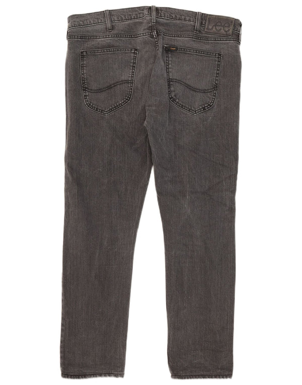 Lee Jeans Luke Slim para Hombre W36 L28 Algodón Gris
