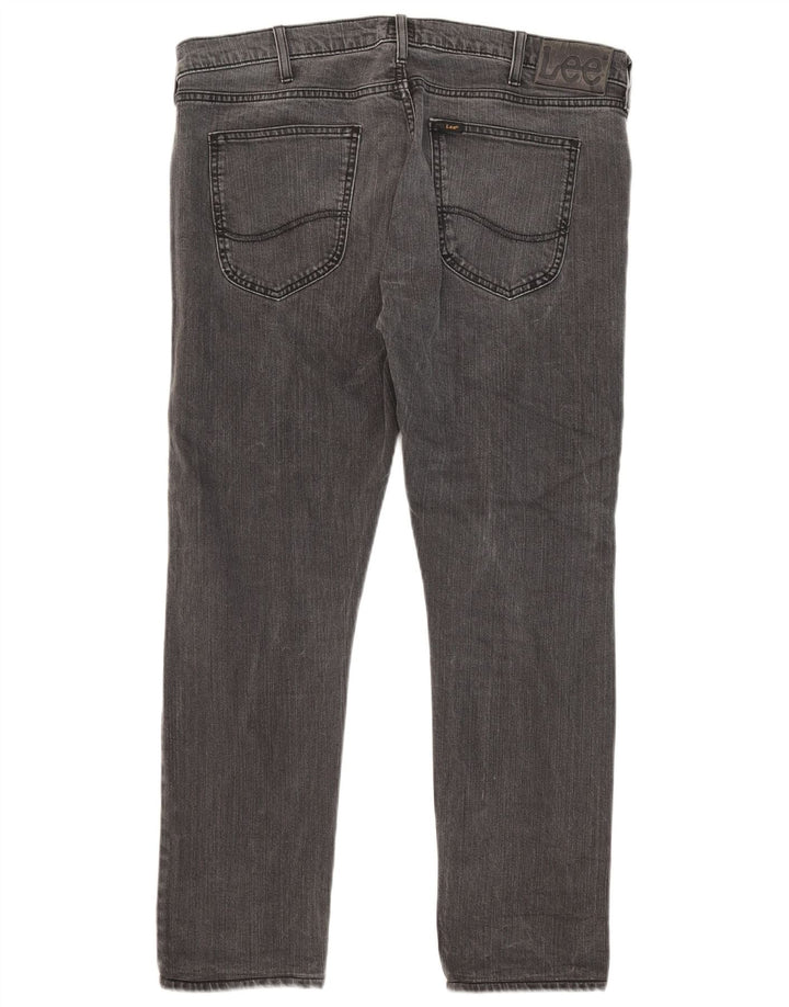 Lee Jeans Luke Slim para Hombre W36 L28 Algodón Gris