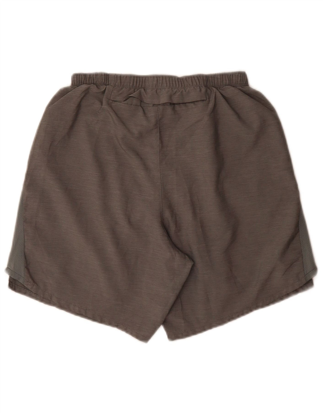Nike - Pantalones cortos deportivos Dri Fit para hombre, poliéster gris pequeño