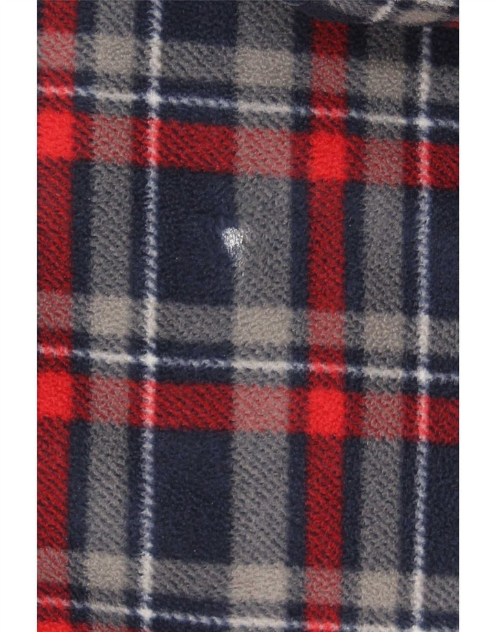 Toptex - Chaqueta polar con capucha para hombre, talla 54/56, talla grande, multicolor
