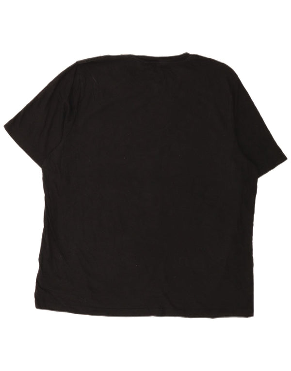 Puma Camiseta gráfica para hombre Top 2XL Negro