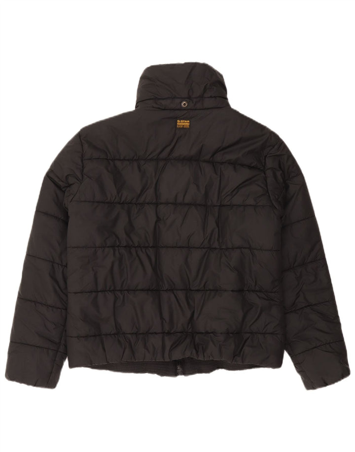 G-Star Chaqueta acolchada para mujer UK 46 Grande Poliéster negro