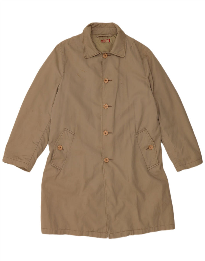 Guess Abrigo para hombre UK 38 Algodón beige medio