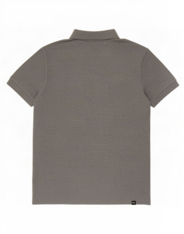 Polo Puma Hombre Pequeño Gris Moteado
