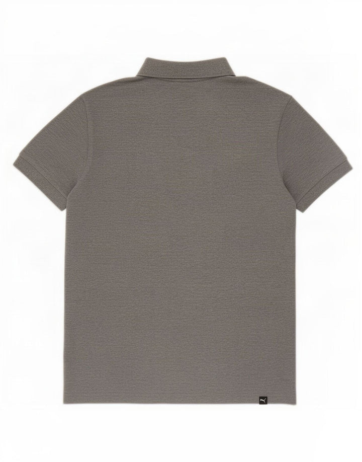 Polo Puma Hombre Pequeño Gris Moteado