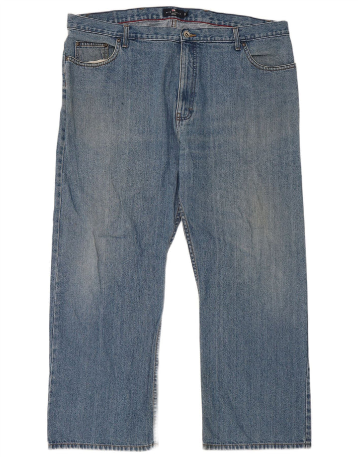 Marks & Spencer Vaqueros rectos azules Harbor para hombre W44 L29 Algodón