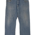 Marks & Spencer Vaqueros rectos azules Harbor para hombre W44 L29 Algodón