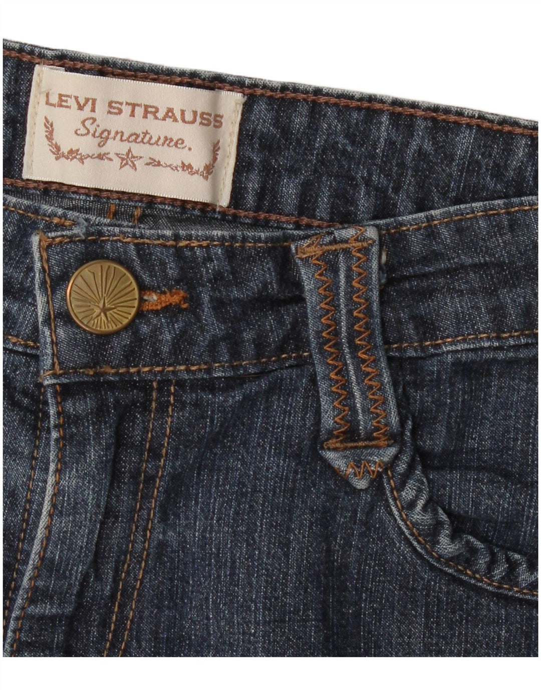 LEVI'S Pantalones cortos de mezclilla exclusivos para mujer W32 Azul grande