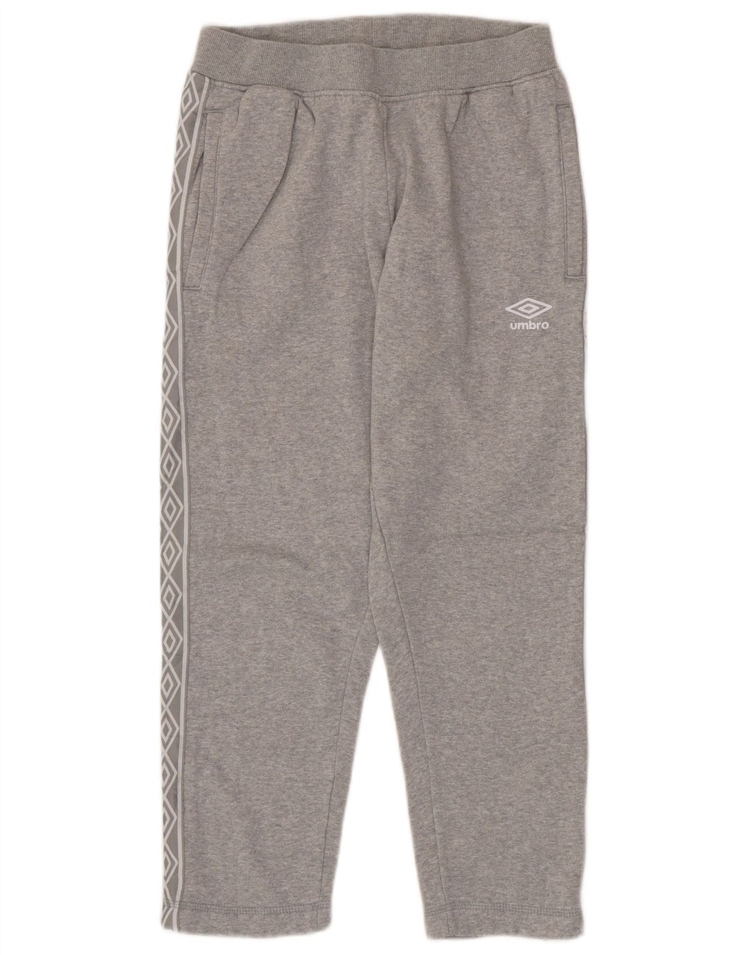 UMBRO Pantalones De Chándal Cortos Con Gráfico Para Hombre Algodón Gris Pequeño