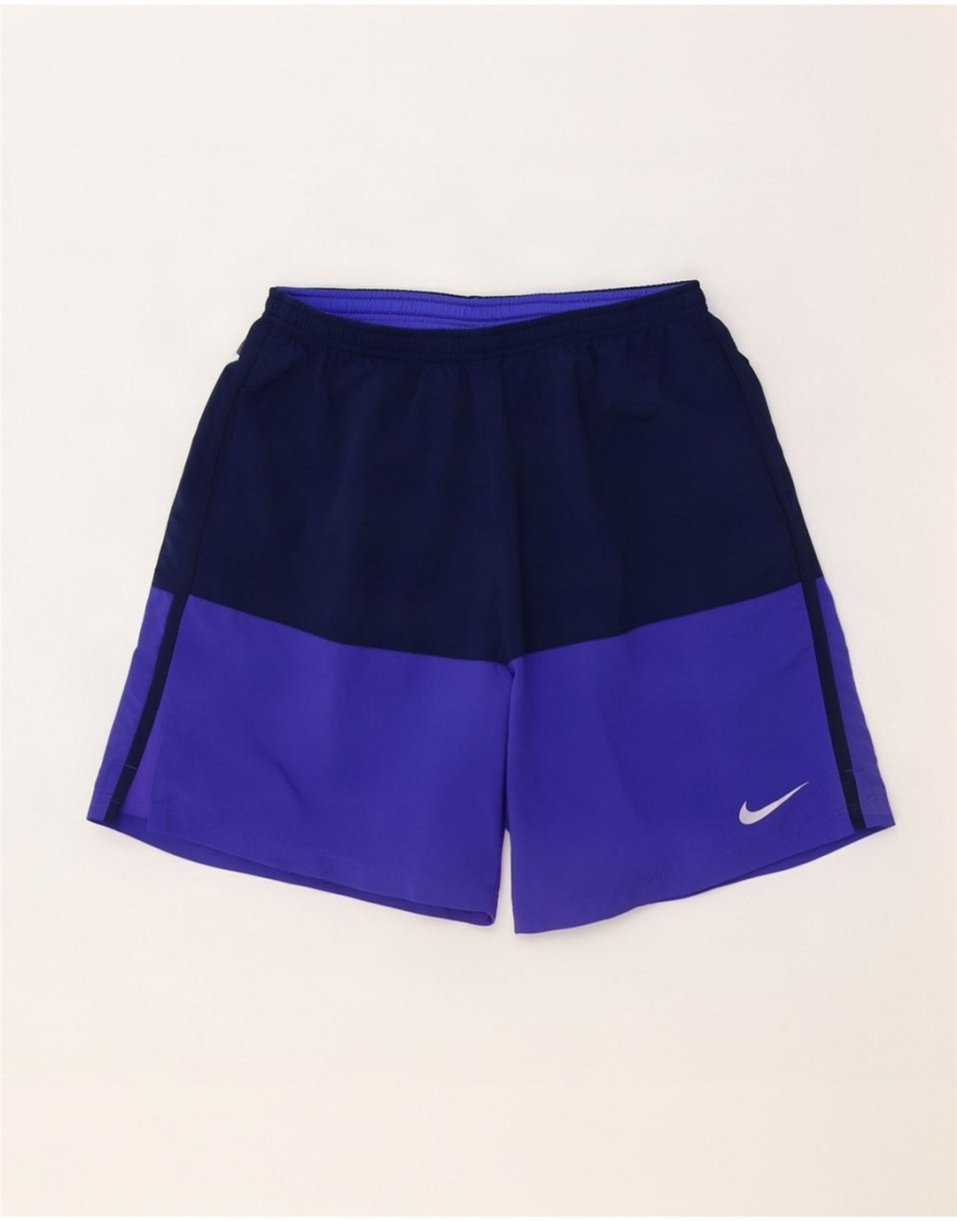 Nike - Pantalones cortos deportivos Dri Fit para hombre, poliéster, color morado, talla grande