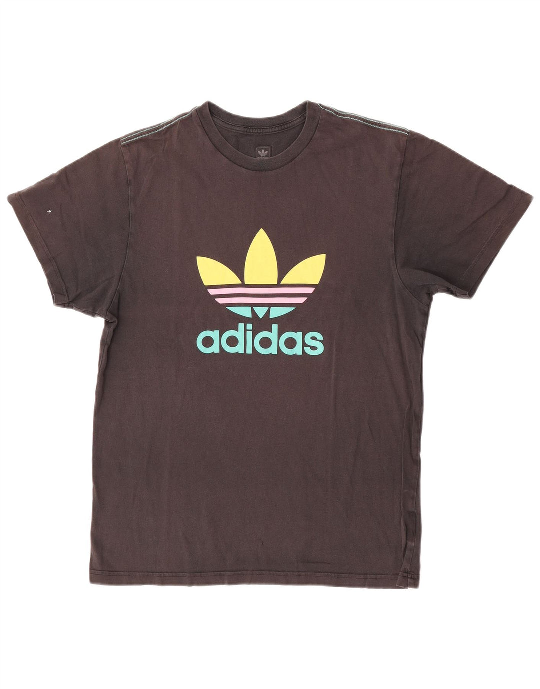 Adidas - Camiseta gráfica para hombre, talla mediana, color negro