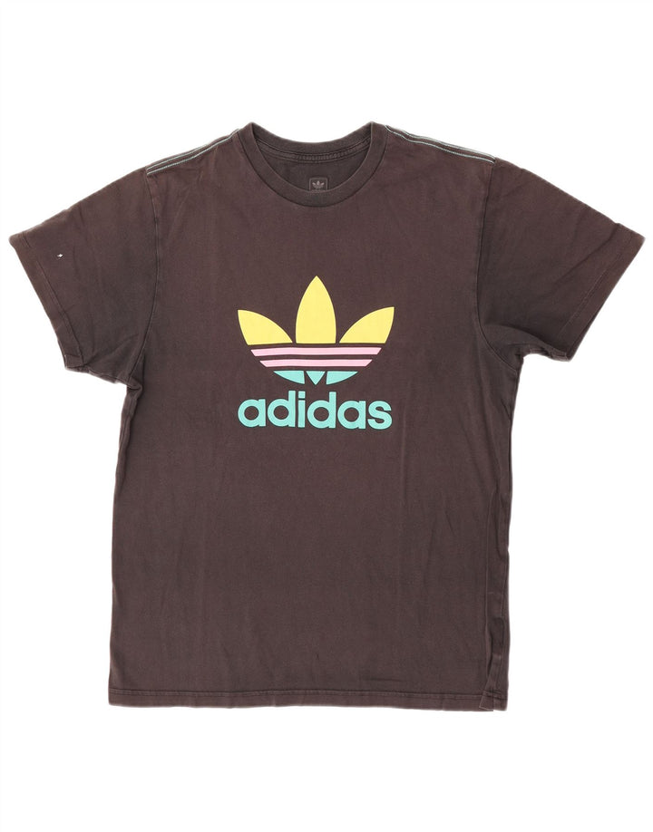 Adidas - Camiseta gráfica para hombre, talla mediana, color negro