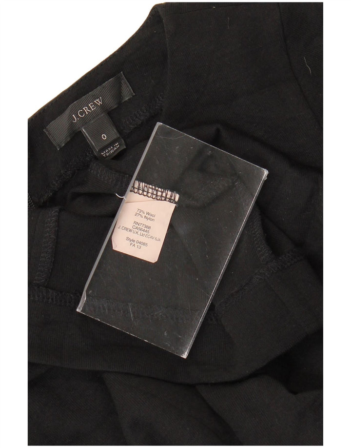 J. CREW Vestido tubo para mujer US 0 XS Lana negra