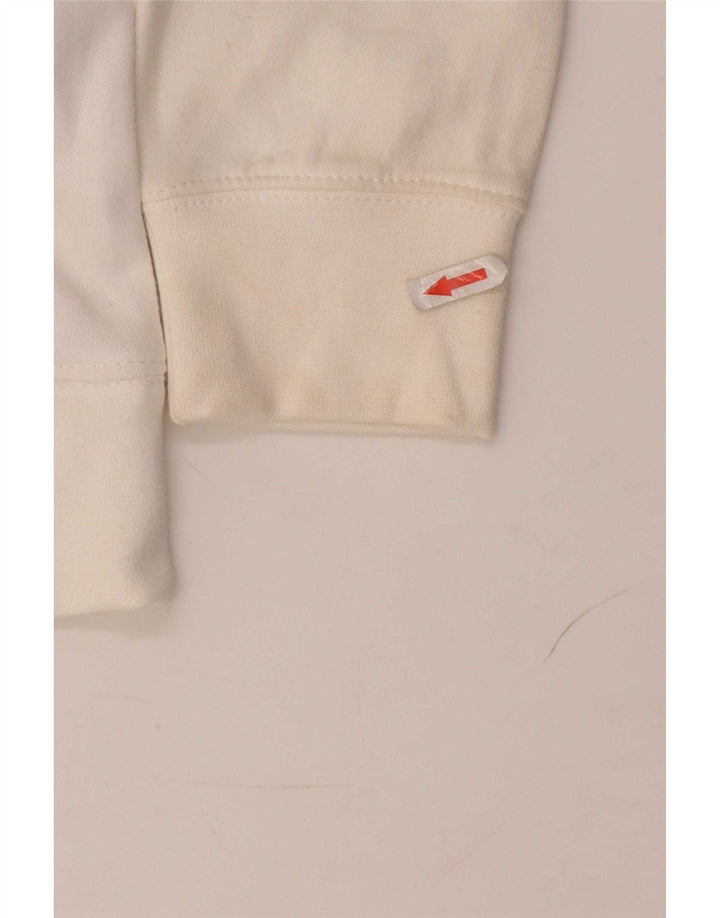 Nike - Sudadera con gráfico para hombre, talla grande, algodón blanco