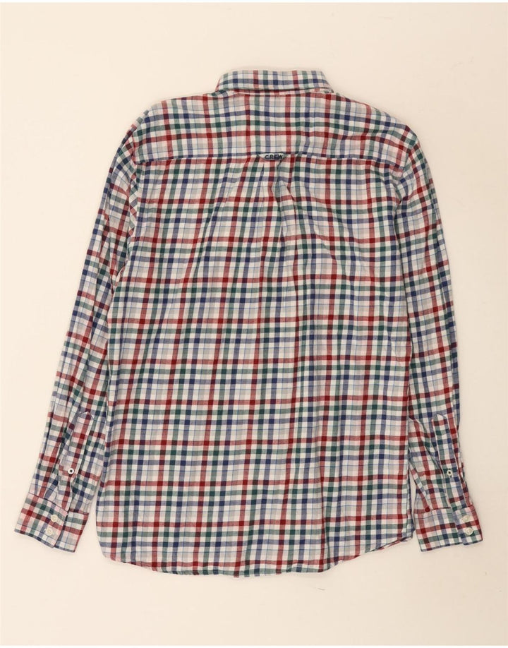 Crew Clothing Camisa de franela de ajuste clásico para hombre Cuadros medianos multicolores