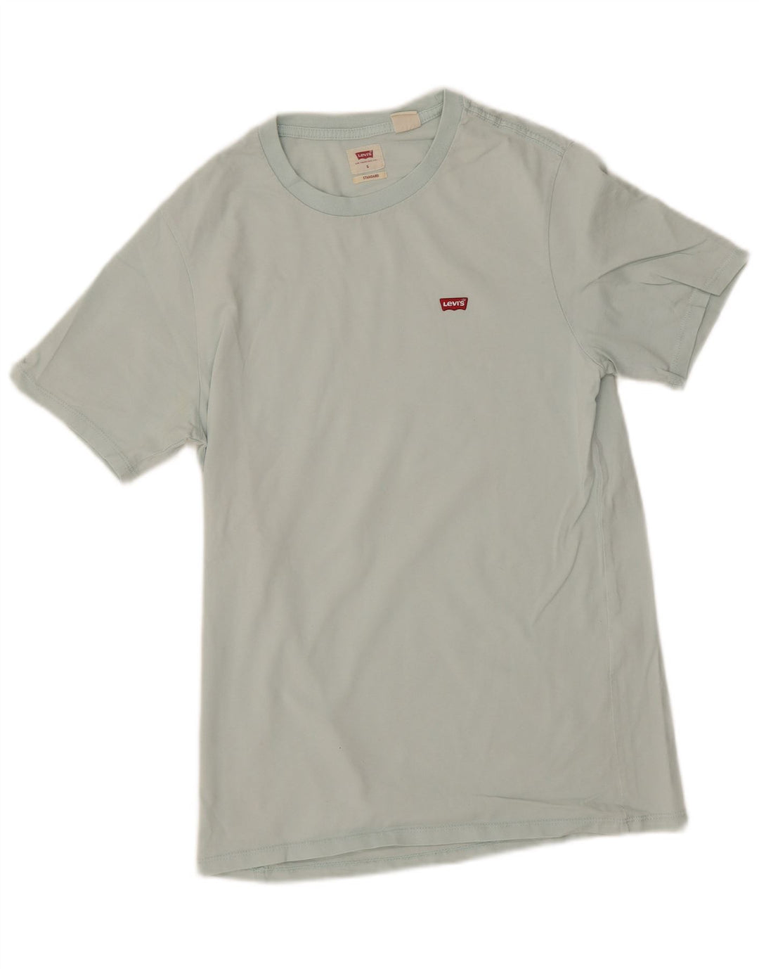 Levi's Camiseta estándar para hombre, talla pequeña, azul