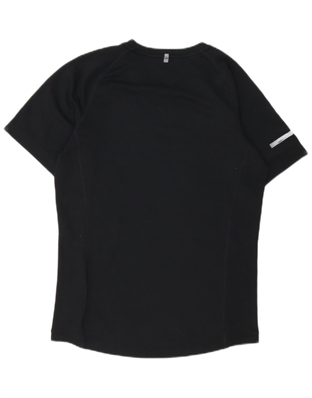 NIKE Camiseta Dri Fit para Hombre Top Pequeño Poliéster Negro