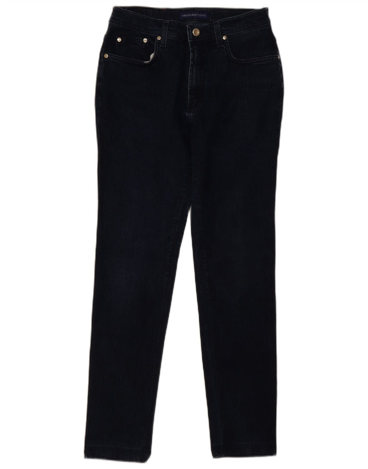 Vaqueros Trussardi Mujer Slim W28 L28 Azul Marino Algodón