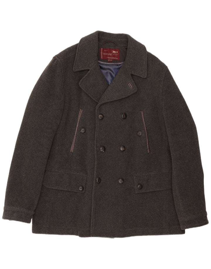 Marlboro Classics Chaquetón para hombre EU 56 3XL Lana gris