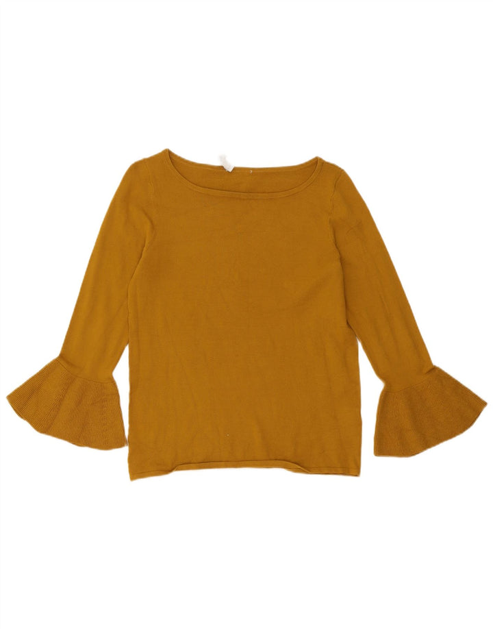 Hobbs Top Mujer Manga 3/4 UK 10 Small Viscosa Caqui