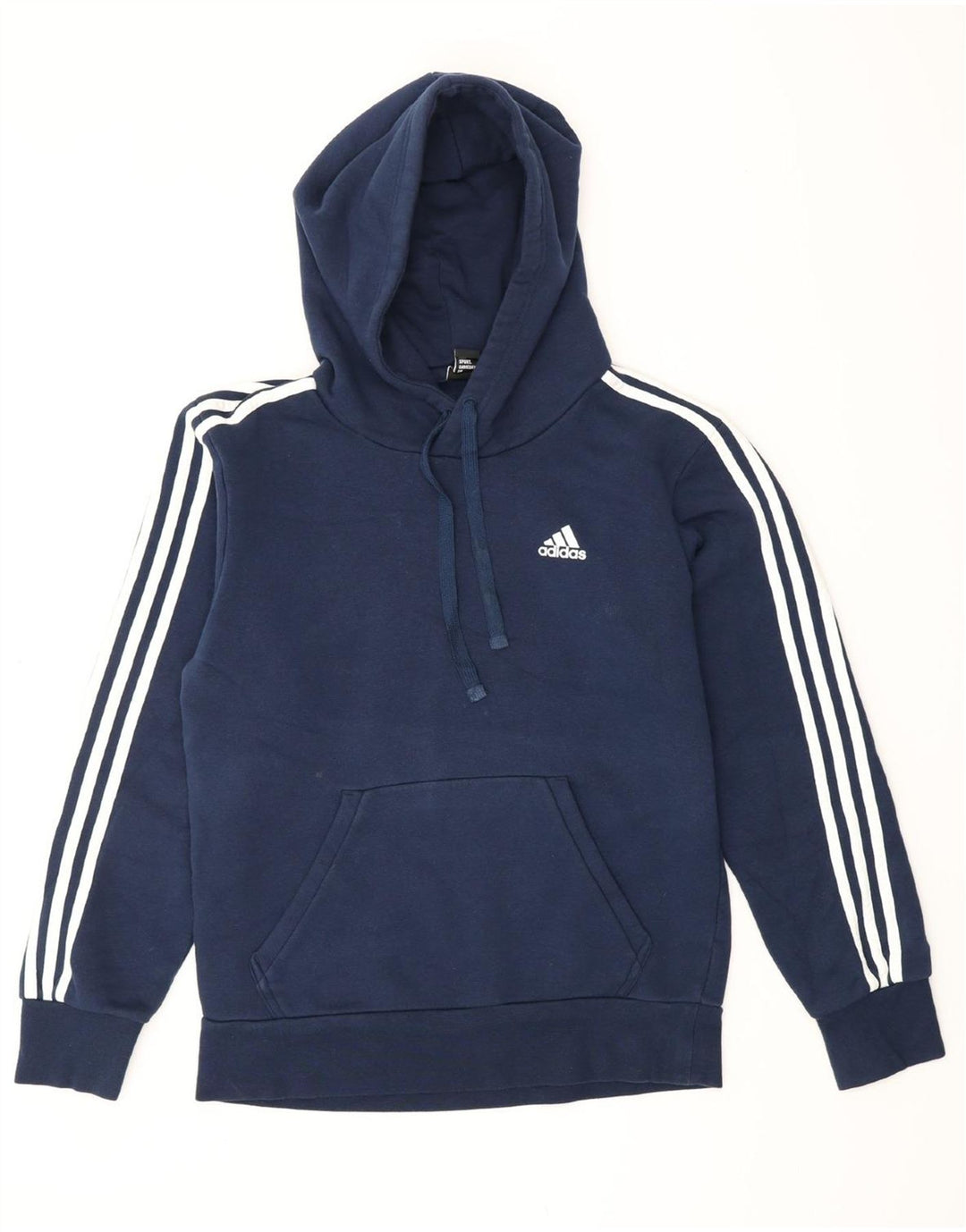 ADIDAS Hombre Sudadera con capucha Jumper Small Azul Marino Algodón