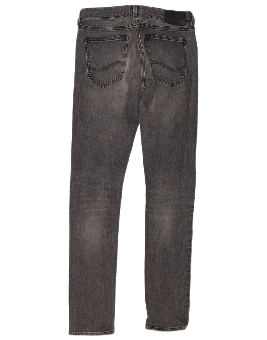 Vaqueros Lee Luke Slim para Mujer W30 L34 Algodón Gris
