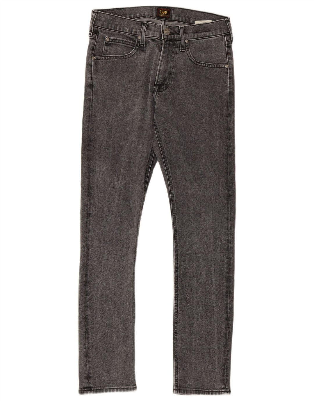 Lee Vaqueros Slim Luke para Hombre W28 L30 Algodón Gris