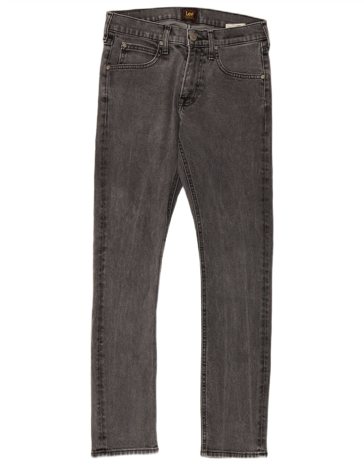 Lee Vaqueros Slim Luke para Hombre W28 L30 Algodón Gris