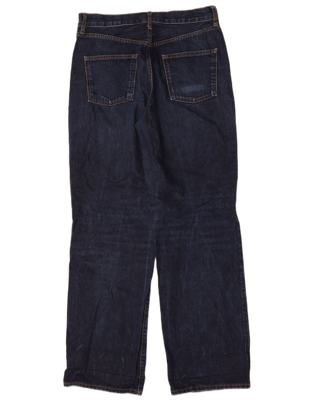 Zara Jeans Rectos Mujer EU 40 Medium W30 L33 Algodón Azul
