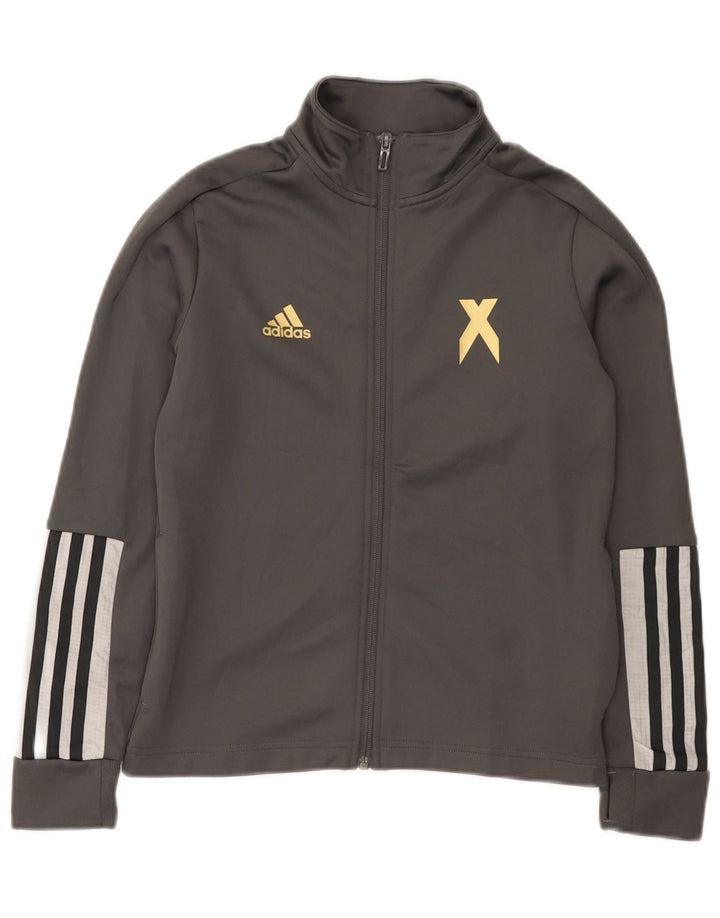 Adidas Chaqueta Chándal para Niños 9-10 Años Gris Poliéster
