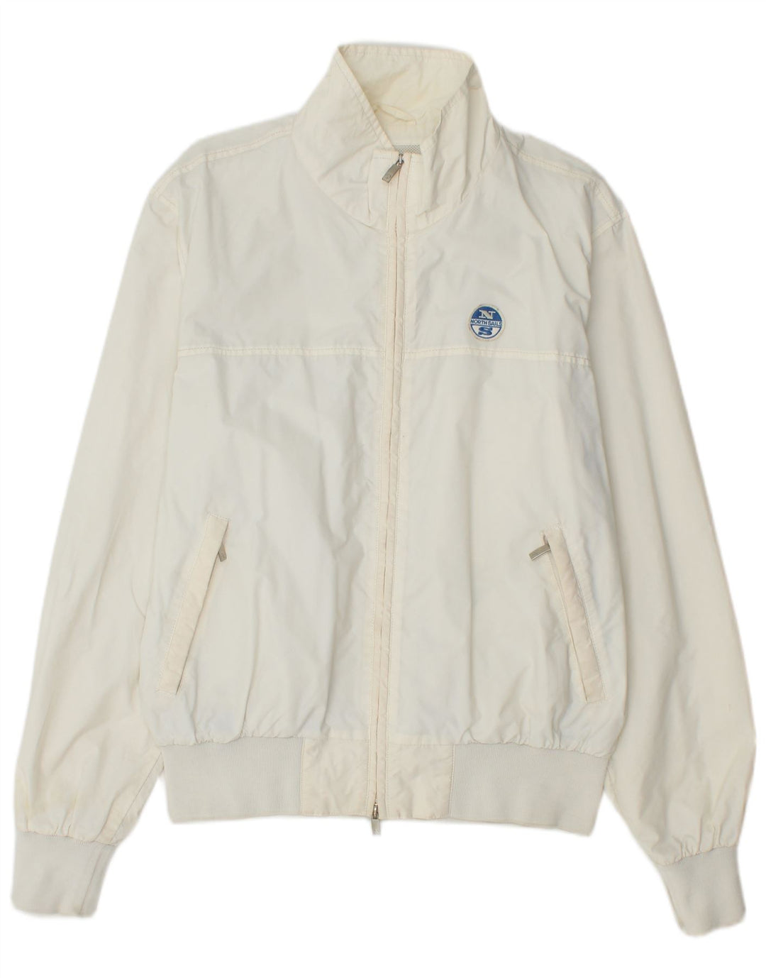 NORTH SAILS Chaqueta Bomber Hombre UK 42 XL Poliamida Blanca